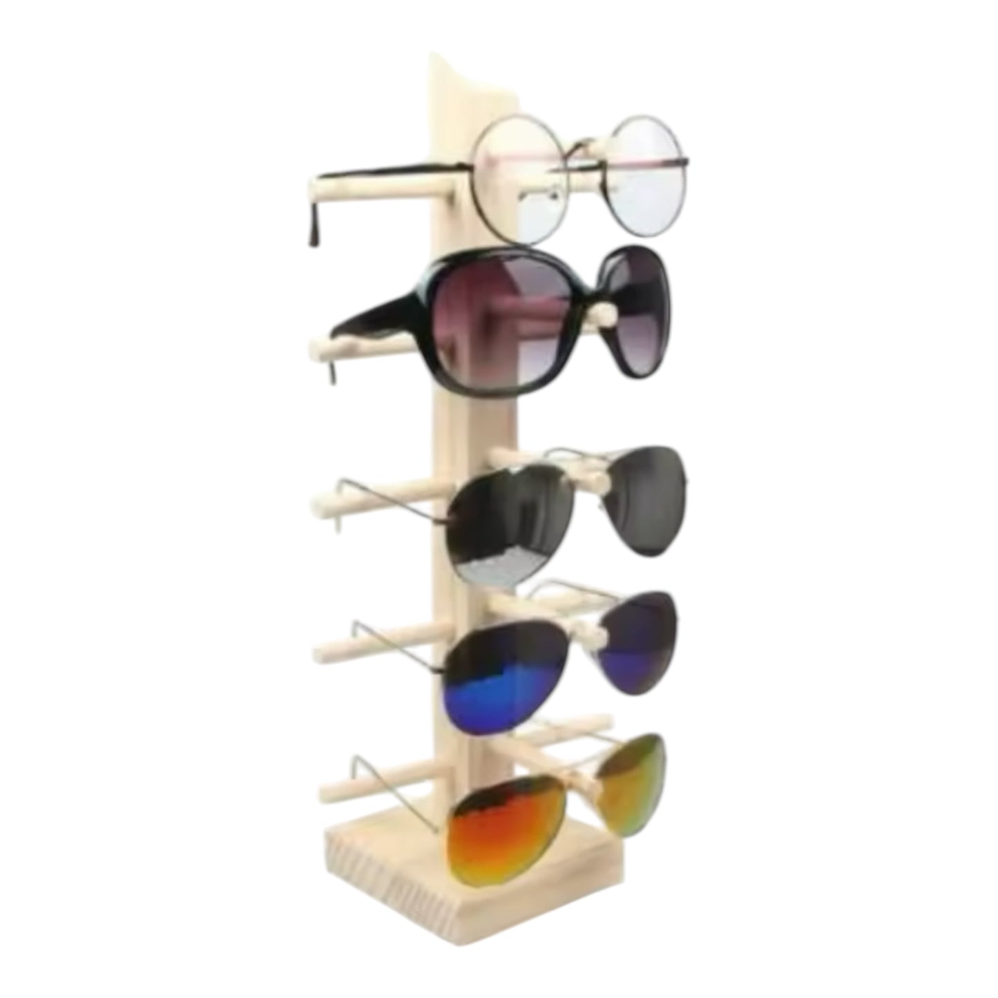 Brillestativ - Solbrillestativ - 5 stykk