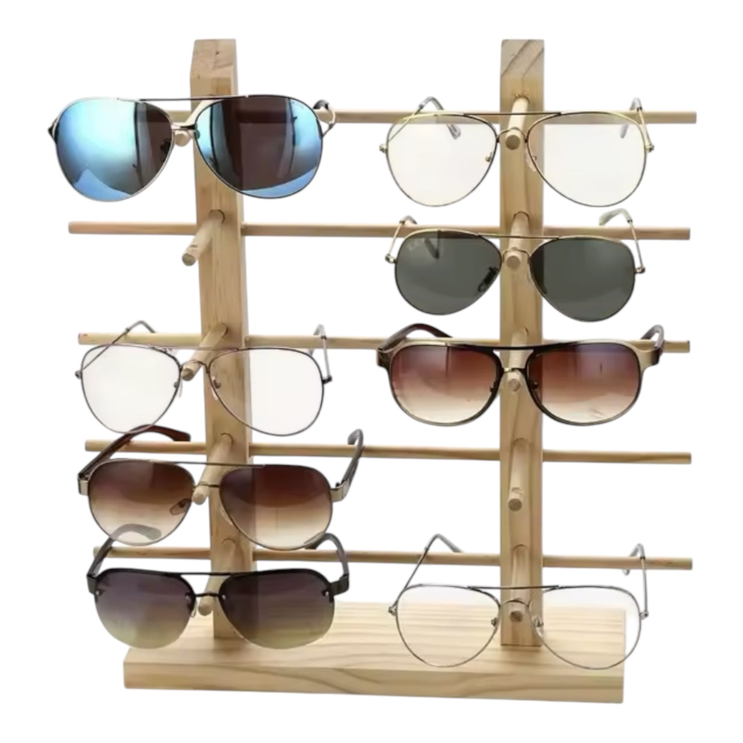 Brillestativ - Solbrillestativ - 10 stykk