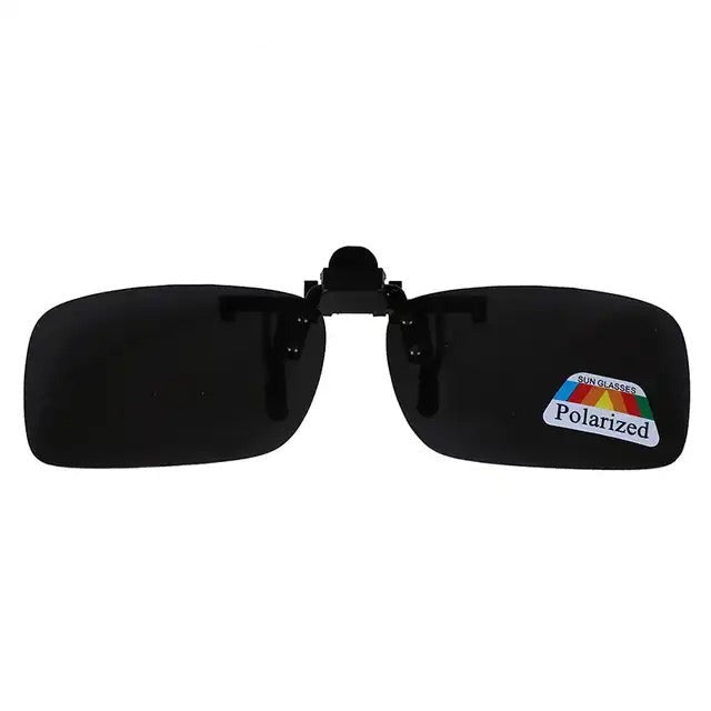 Clip-on Solbriller Polaroid - Solbrille for brille - 13x3,5