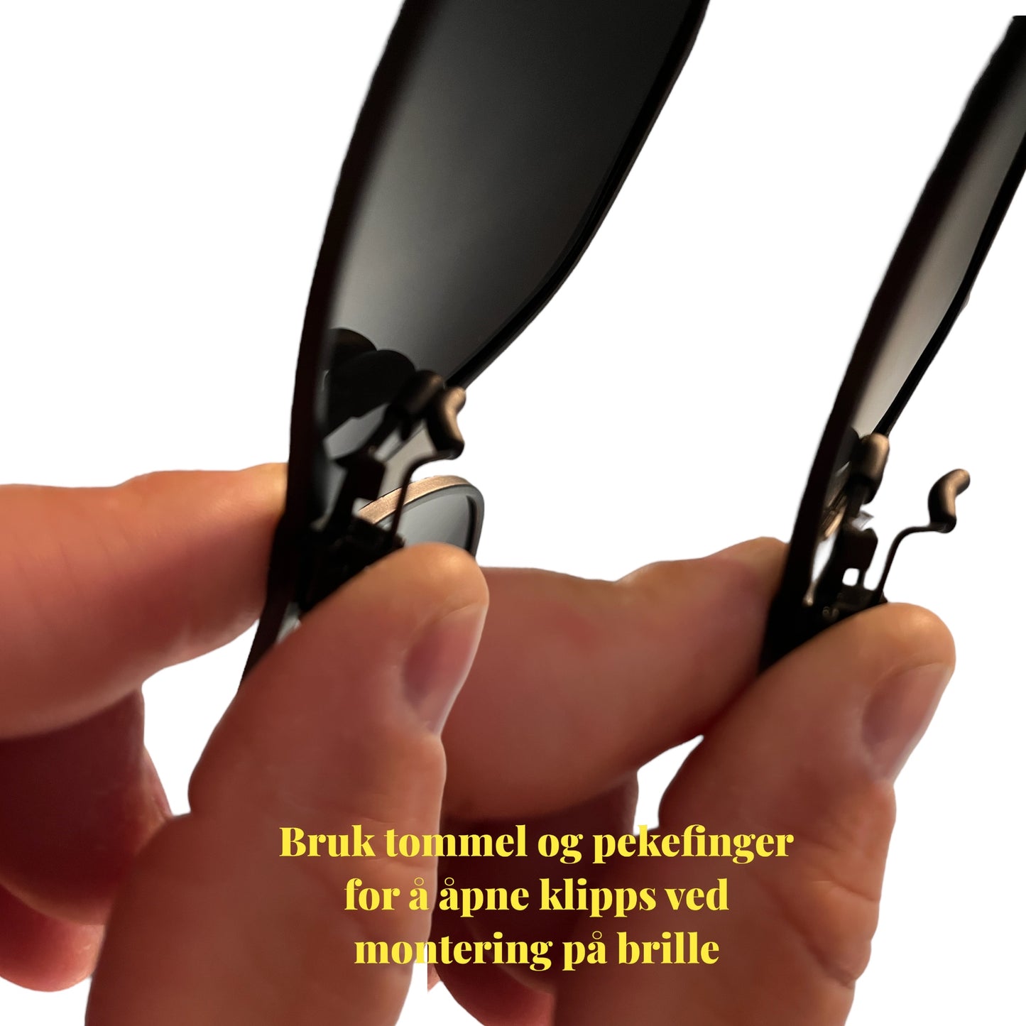 Clip On - Solbriller til briller