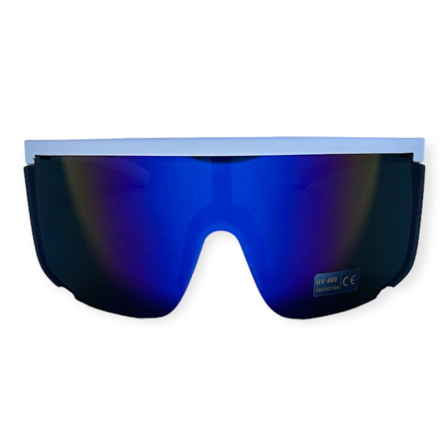SHADEZ.NO® (hvit) Raske Shades solbriller – Store, lette og UV400-beskyttet