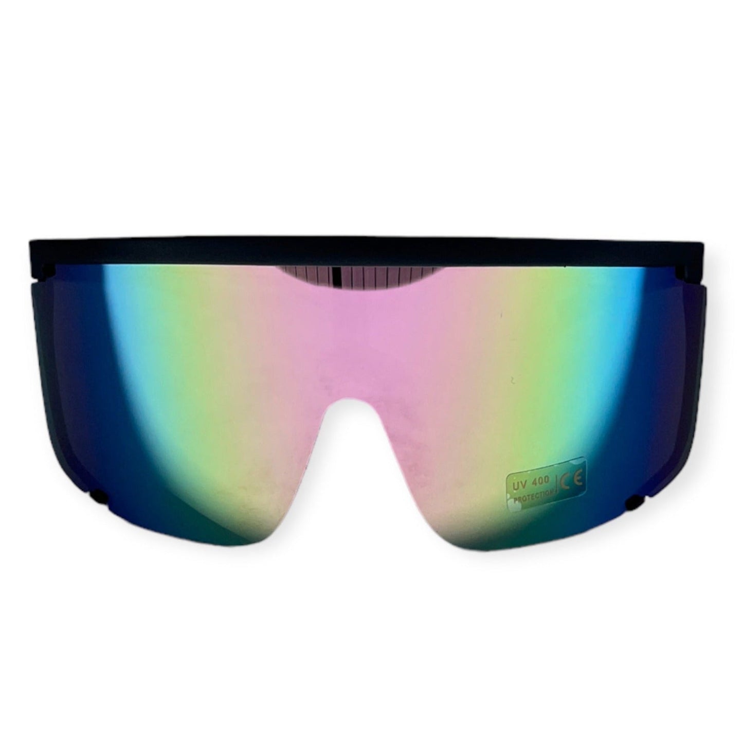 SHADEZ.NO® (sort regnbue) Raske Shades solbriller – Store, lette og UV400-beskyttet