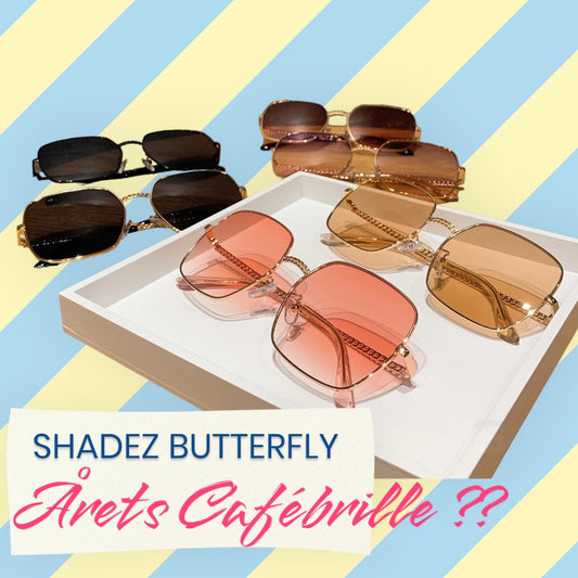 Butterfly solbrille - Trendy solbrille  / Festival outfit