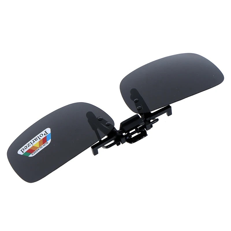 Clip-on Solbriller Polaroid - Solbrille for brille - 13x3,5