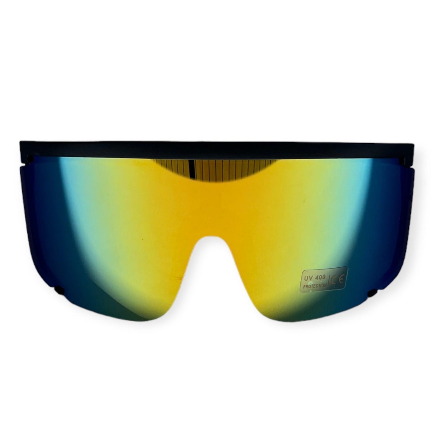 SHADEZ.NO® (sort gull) Raske Shades solbriller – Store, lette og UV400-beskyttet