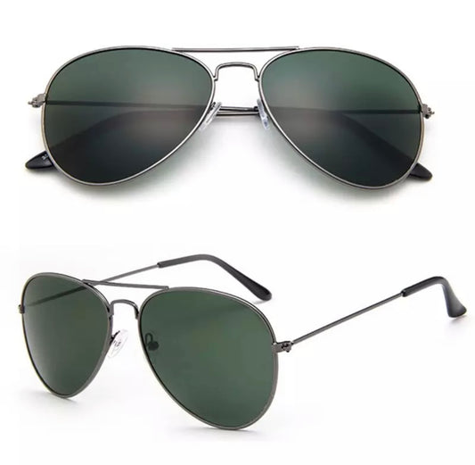 Pilotsolbriller med metallstang