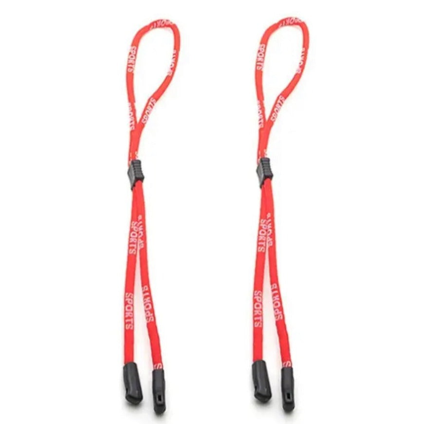 Praktisk brillesnor med festeklemme for solbriller og briller