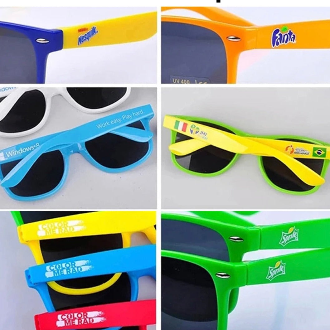 Firmagaver - Firmalogo - Kvantumsrabatt på solbriller