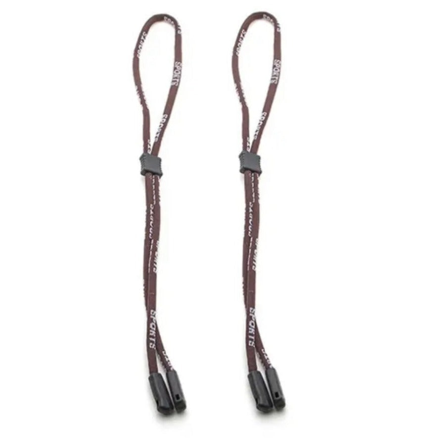 Praktisk brillesnor med festeklemme for solbriller og briller