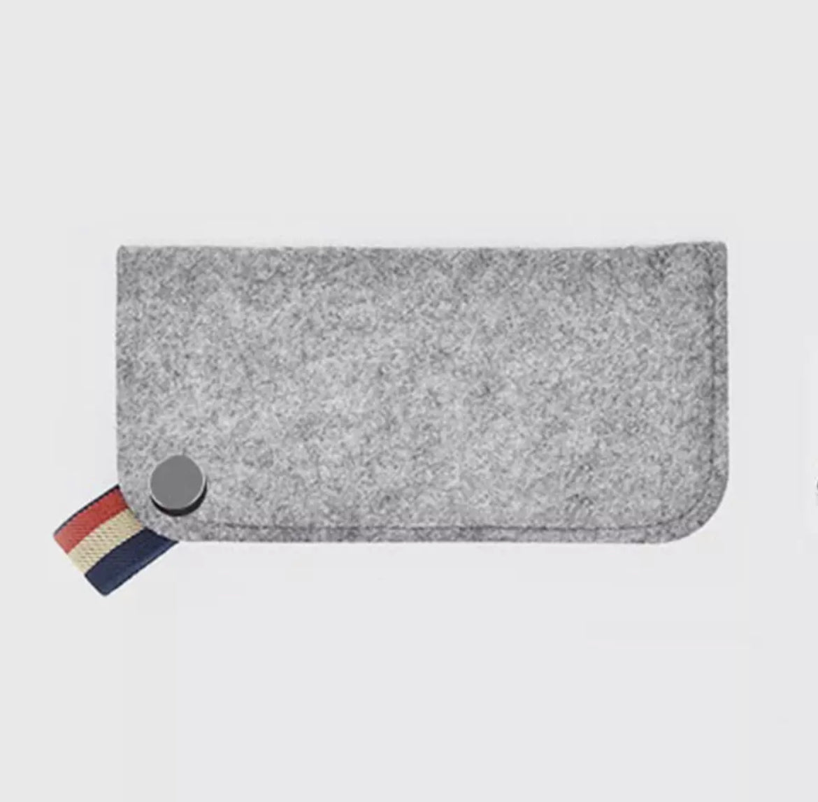 Premium filt brilleetui for sikker oppbevaring av briller