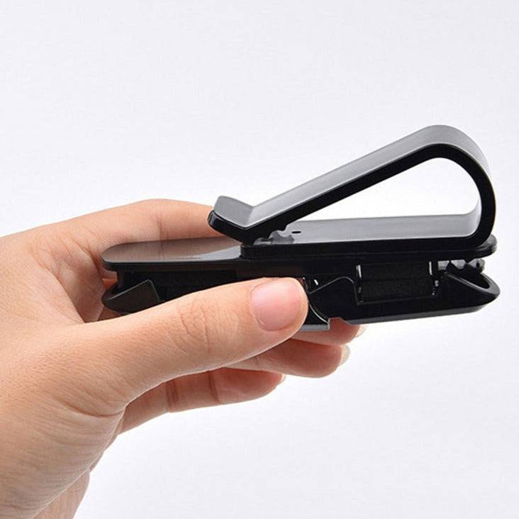 Solbrilleholder til solskjerm - Oppbevare solbriller i bil