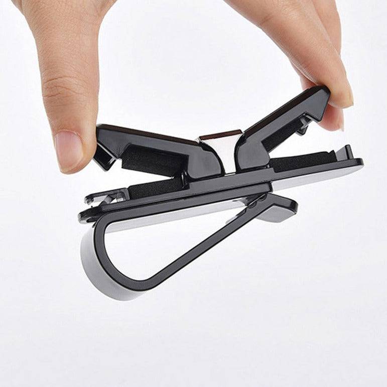 Solbrilleholder til solskjerm - Oppbevare solbriller i bil