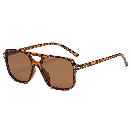 Retro Vintage solbrille - Leopard