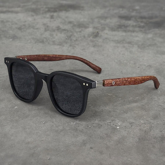 Wood Shadez solbrille - Sort matt